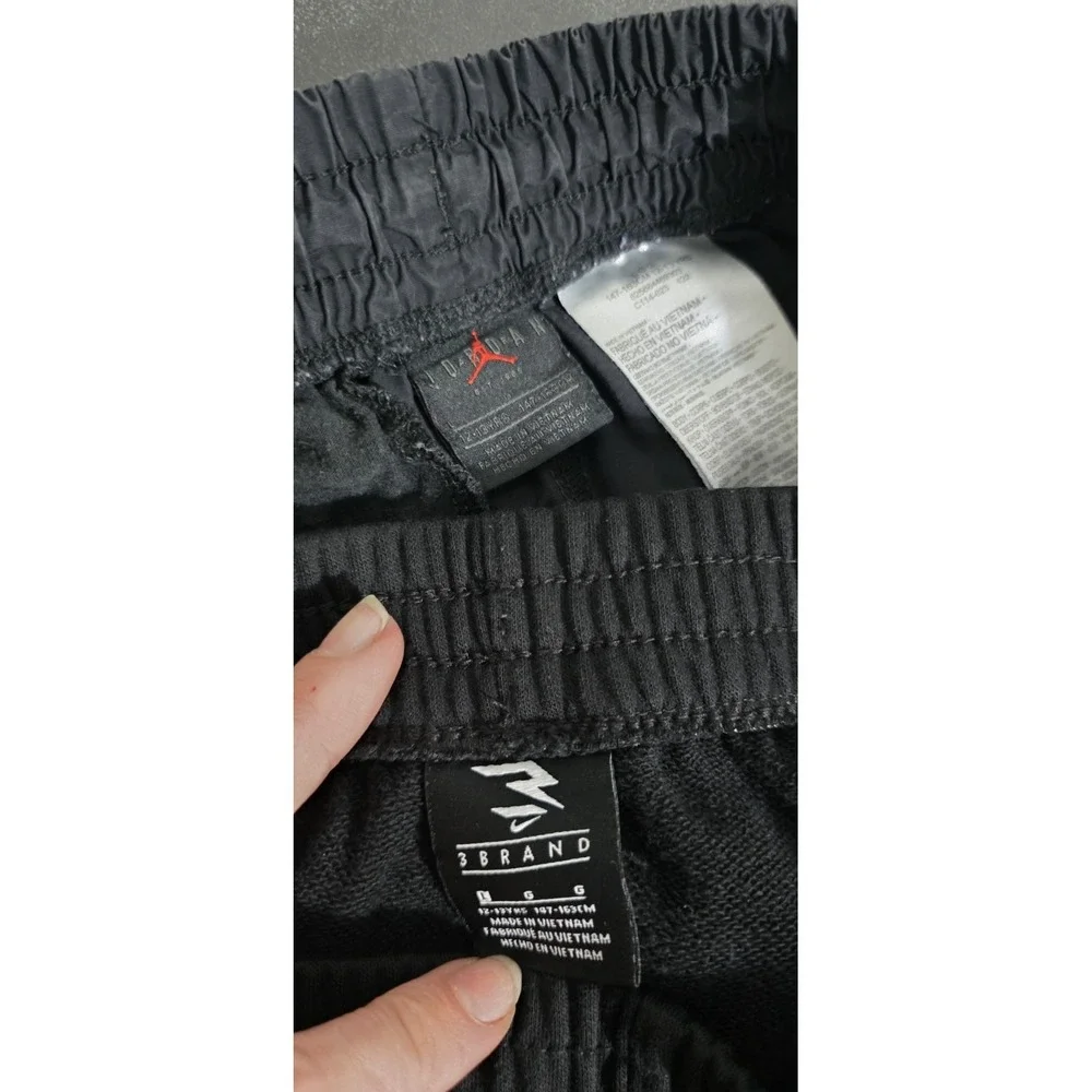 2pc Nike Sportswear Cargo Fleece Short Black Boys L‎ Gym Active Play Basketball